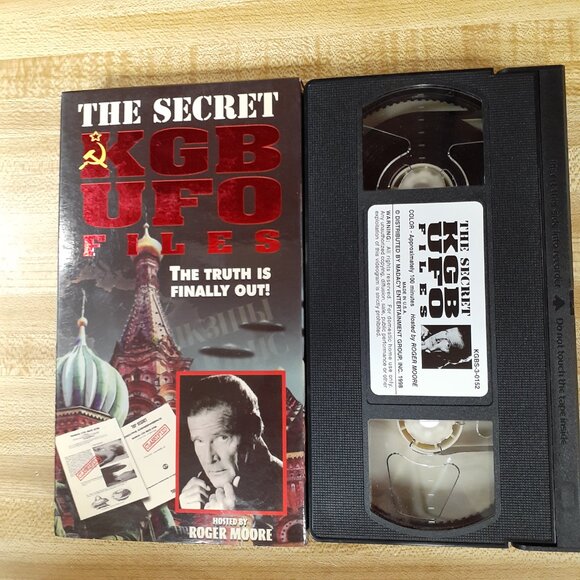 The Secret KGB UFO Files VHS ( Hosted By Roger Moore ) Alien Scifi Vintage 90s - Picture 5 of 6